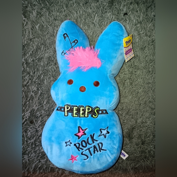 PEEPS EMO BUNNY PLUSH - Picture 4 of 5